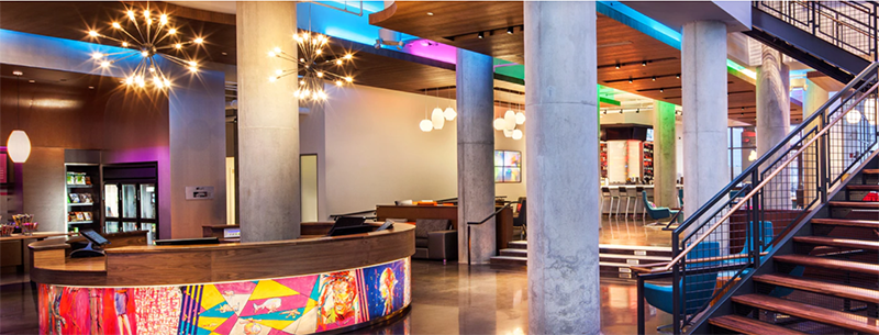 Aloft Boston Seaport District Interior